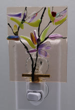 Load image into Gallery viewer, Blown Glass Flower Petals Night Light

