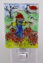 Load image into Gallery viewer, Scarecrow in Pumpkin Field Night Light
