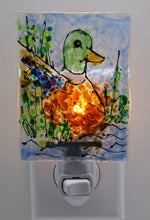 Load image into Gallery viewer, Mallard Duck on Lake Night Light
