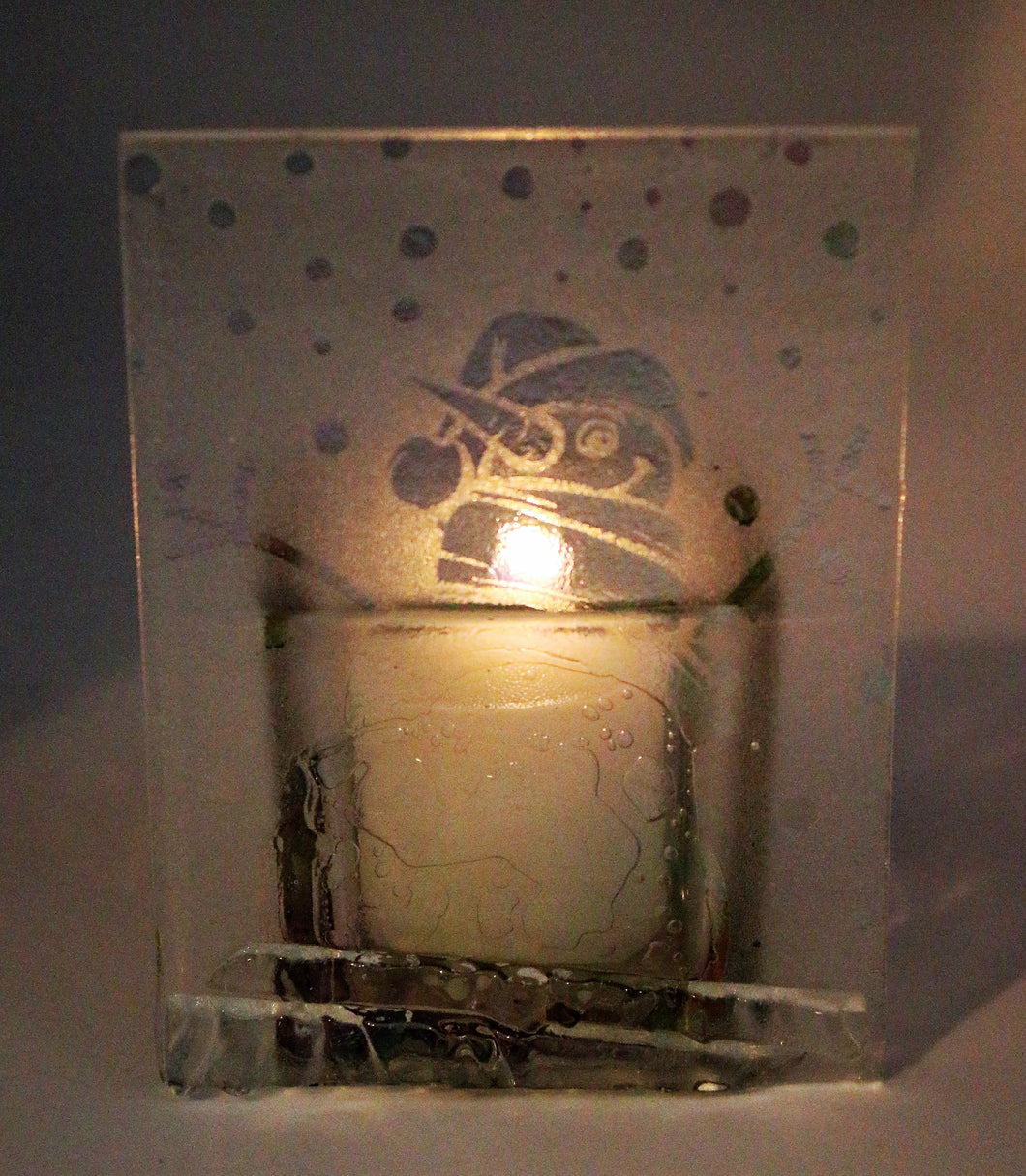 Snowman Christmas Tea Light