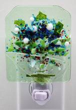 Load image into Gallery viewer, Blue and Green Flowers Night Light
