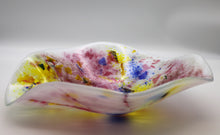 Load image into Gallery viewer, Multi Colored Cracked Glass Bowl

