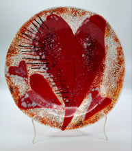 Load image into Gallery viewer, Abstract Red Heart Bowl
