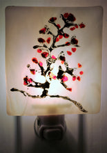 Load image into Gallery viewer, Christmas Tree Light on White Opaque Glass
