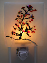 Load image into Gallery viewer, Christmas Tree Light on White Opaque Glass
