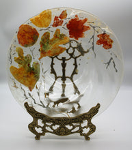 Load image into Gallery viewer, 12 x 12 Round Oak Leaf Swirl Bowl
