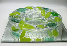 Load image into Gallery viewer, 12 x 12  Green Holly Leaf Bowl
