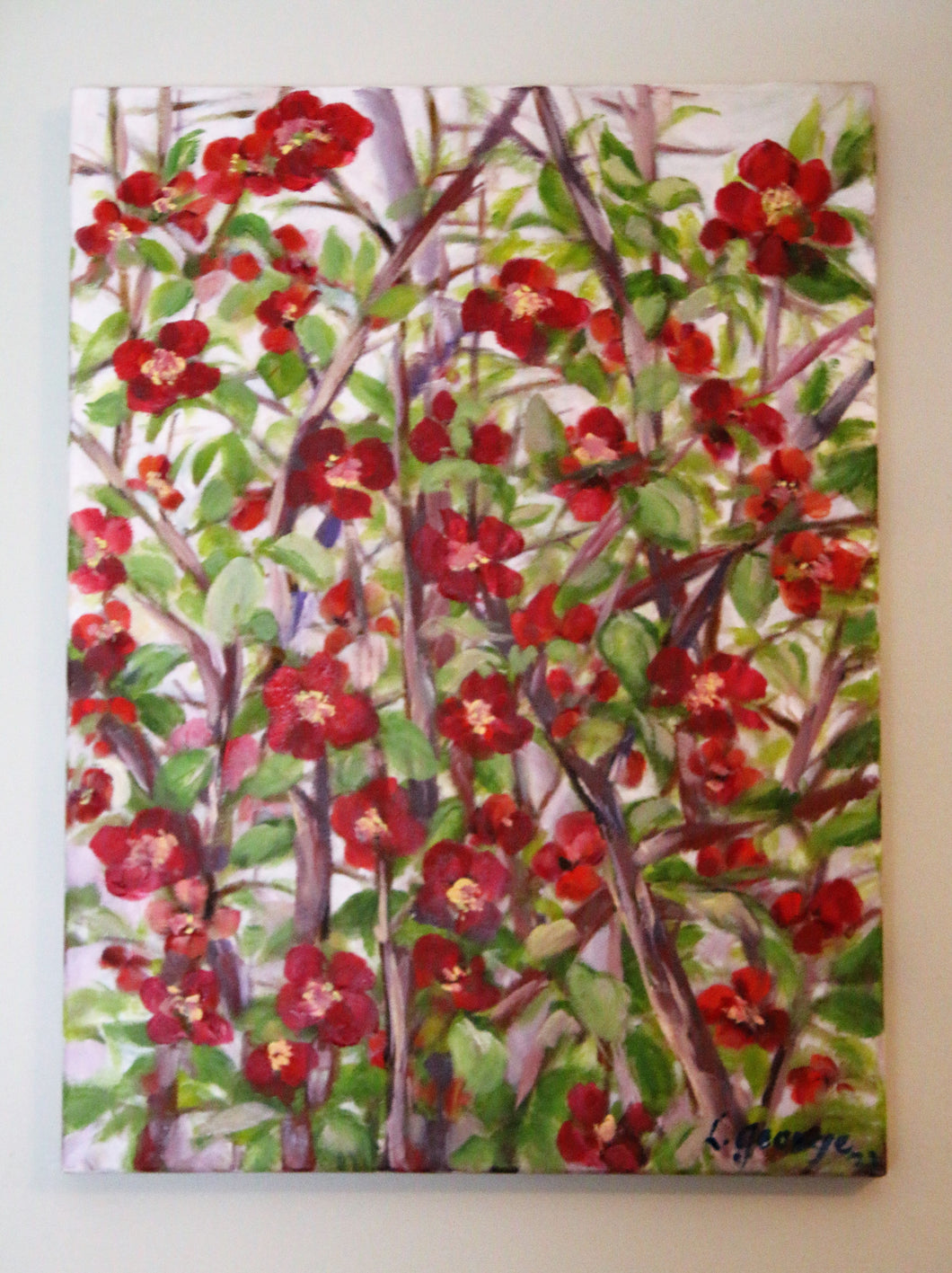 Crab Apples Painting (Oil)